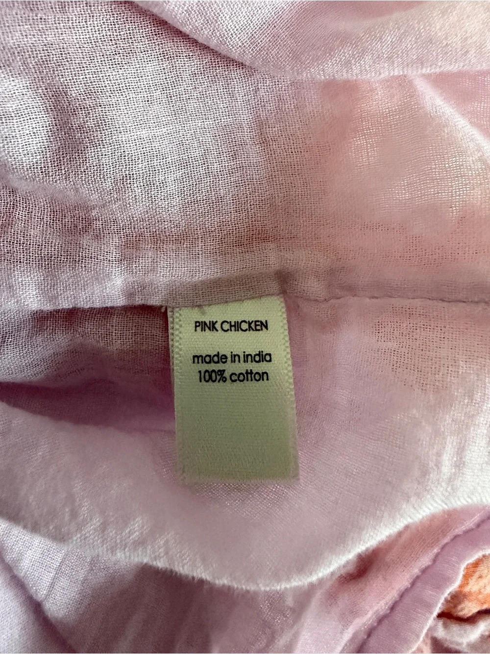 Pink Chicken excellent no